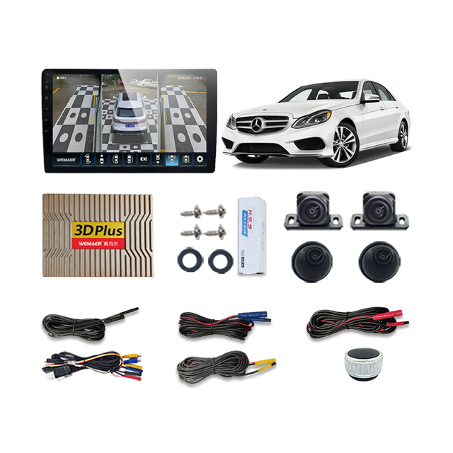 Blind Spot Parking Assistant 3D Car Camera
