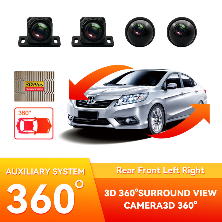 3D Bird View System 360 Camera Car