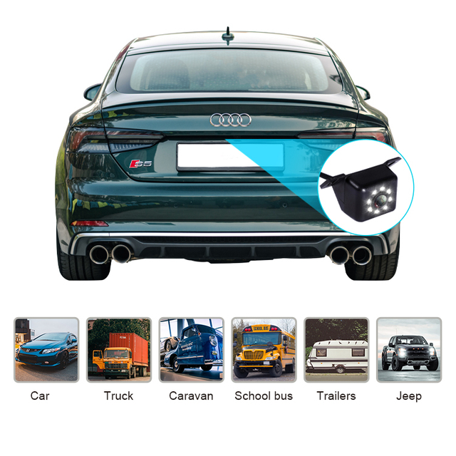 CVBS Night Hanging LED Lights Reverse Camera