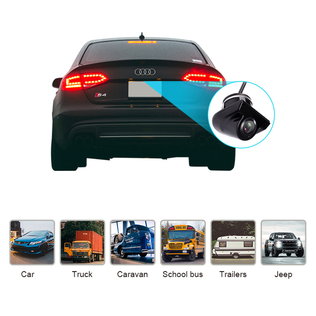 CVBS OEM Universal Waterproof HD Rear-view Camera
