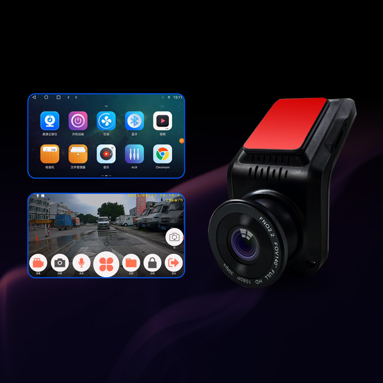 64G Front Rear Dual Recording Car DVR