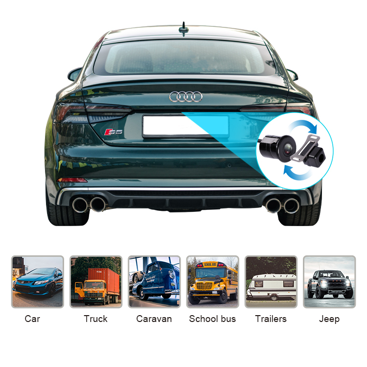 CVBS Auto Waterproof Night Shockproof Rearview Camera