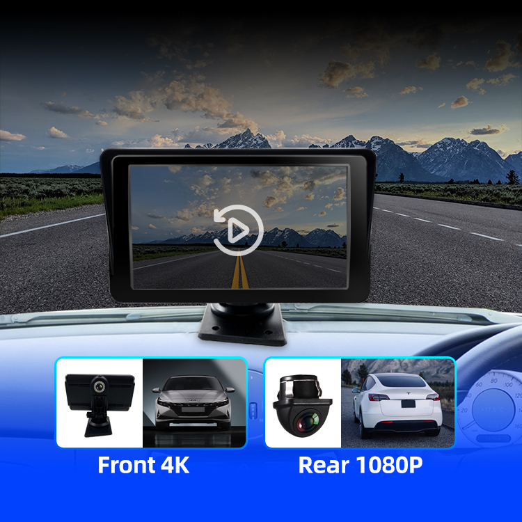 7 Inch Dual Recorder Android Wireless Carplay