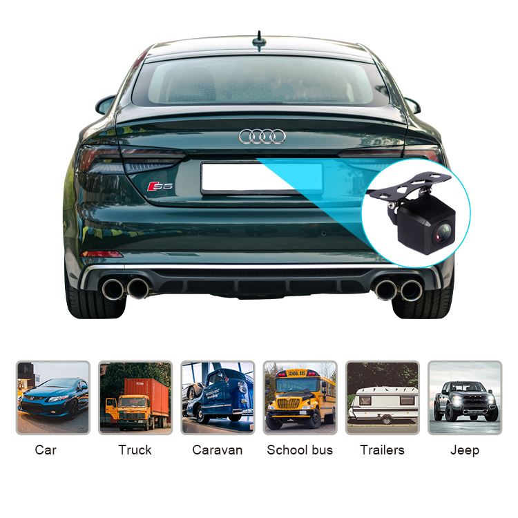 CVBS Universal Waterproof Park Shockproof Reversing Camera