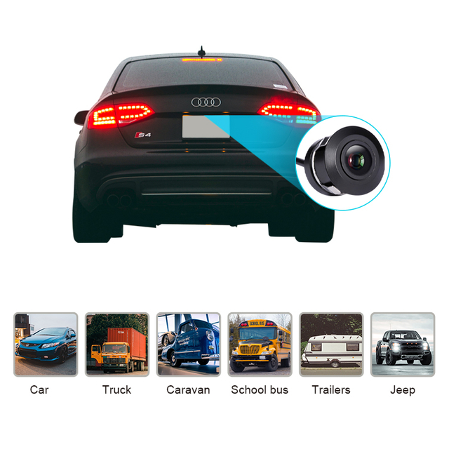CVBS Mini Metal Night Shockproof Rearview Camera