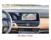 Sistema de cámara de automóvil de 360 grados con decodificador incorporado para Kia Seltos