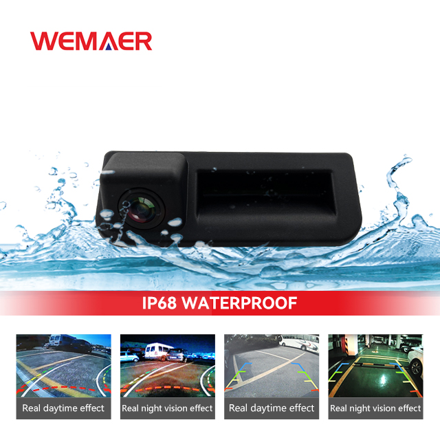 Special Black Moving Car Reverse Camera