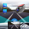 1080P ADAS Car Black Box Front and Rear Dual Lens Dash Camera Recorder 