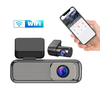 WIFI 2K+1080P Dual Channel Car Video Recorder 1.47 Inch IPS Screen Camera DVR Dashcam