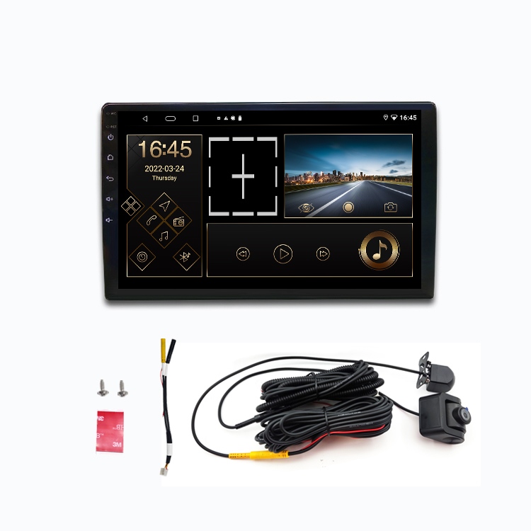 Front and rear dual recording navigation 360 Car Camera with Car DVD Player