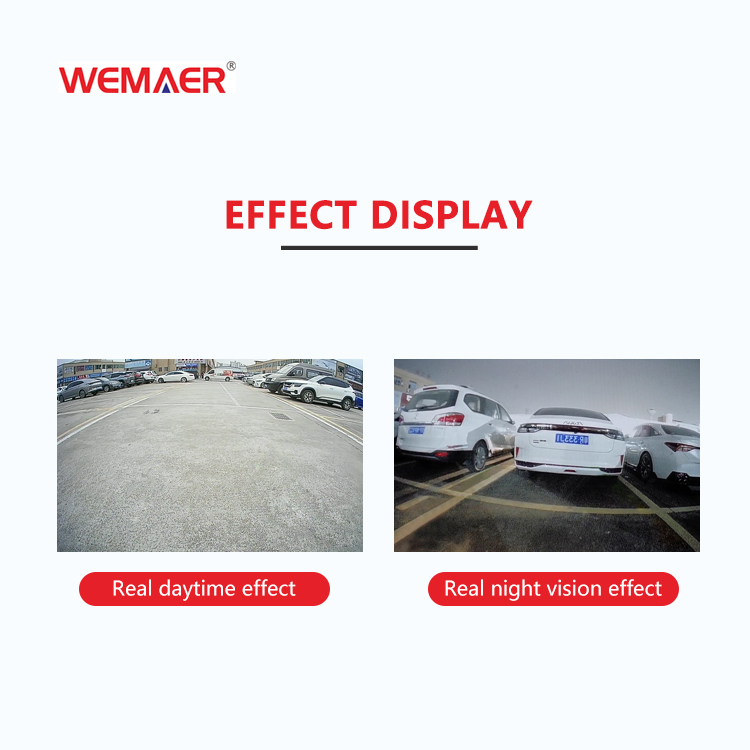 Parking Waterproof Blind Spot Monitor Front Camera