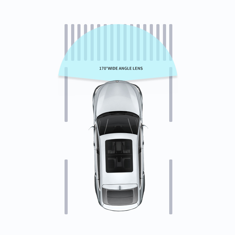 AHD Waterproof HD Vehicle Front View Camera