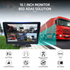 10.1 Inch 6CH Camera Truck BSD Touch Screen Monitor System
