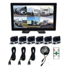 Voice Control 6 Channels Cameras Monitor ADAS Blind Spot BSD System