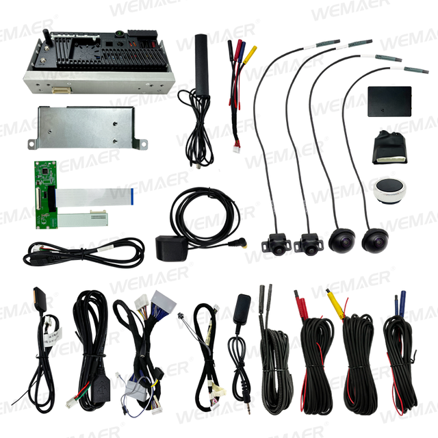 Android + Decoder de sistema dual original Cámaras de automóvil de 360 grados para la actualización de la pantalla Vinfast VF3