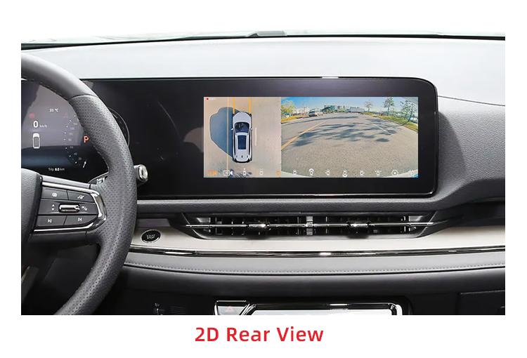 Sistema profesional de cámara de automóviles de 360 grados con decodificador incorporado para territorio Ford