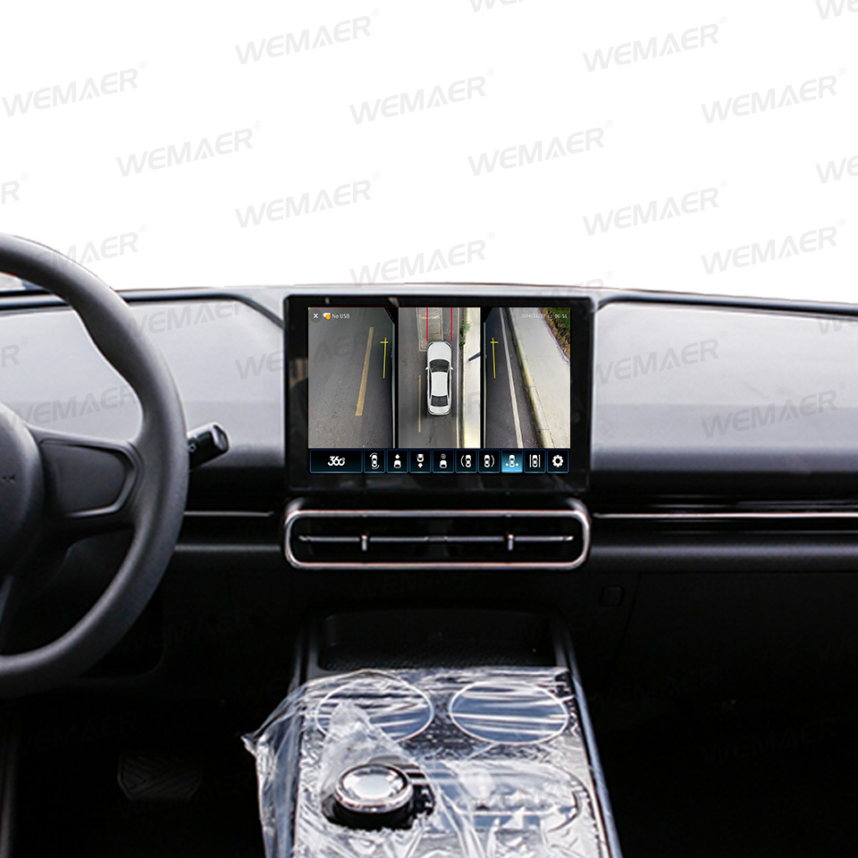 Professional-Grade 360° Surround View Camera System with Integrated Decoder for VinFast Limo Green Vehicles