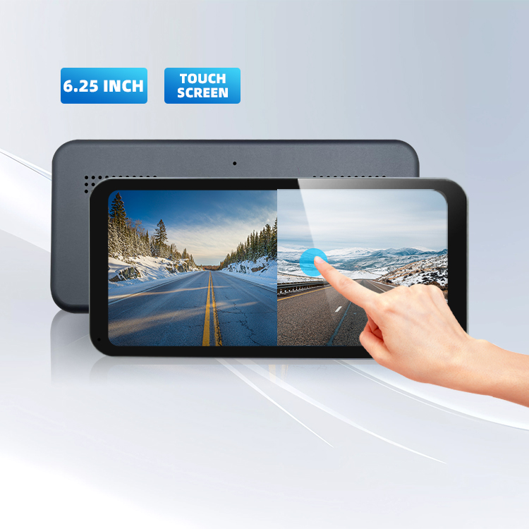 AI 2 Side Rear View Mirror Camera Car Monitor BSD System