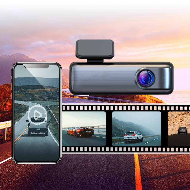 WiFi Dash Cam For Cars Black Box 1296P 160 Degree Video Recorder Camera