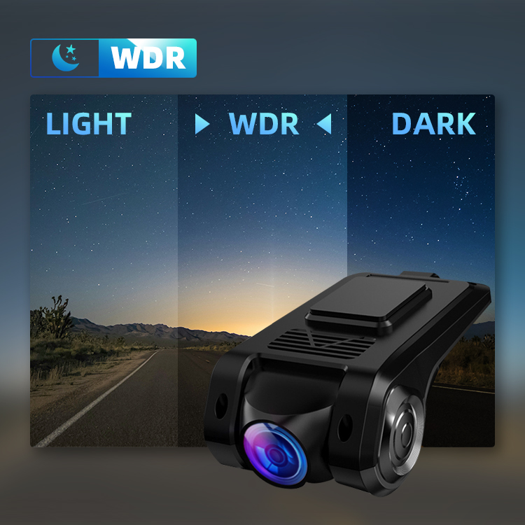 ADAS 1080P Car Black Box Wholesale USB Android Dash Cam Glass Lens DVR Camera