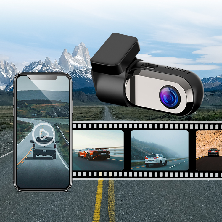 1080P Dash Cam 24 Hours Parking Monitor Wifi APP Control Car Driving Video Recorder With 128G Memory
