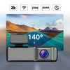 2K 256G Car Dash Camera Wifi Black Box With 24 Hours Parking Monitoring 