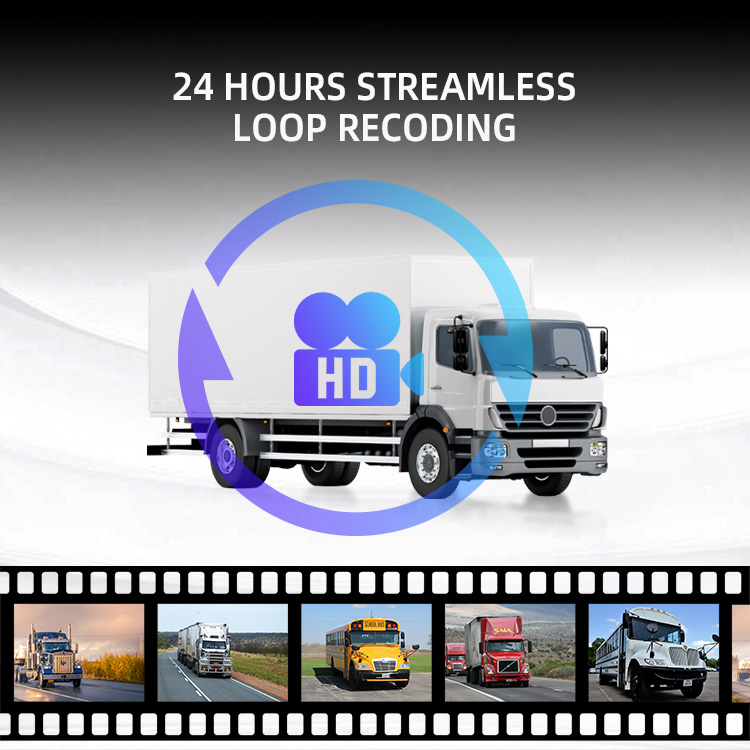 5 Channel Camera Truck BSD Blind Spot Vehicle Detection DMS Driver Monitoring System