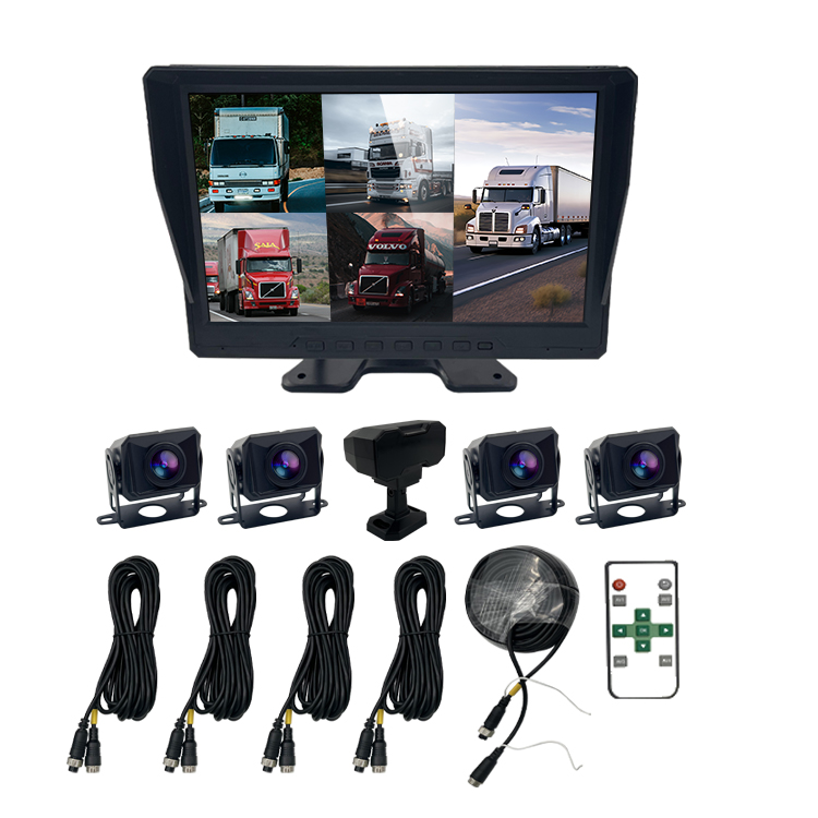 5 Channel Camera Truck BSD Blind Spot Vehicle Detection DMS Driver Monitoring System