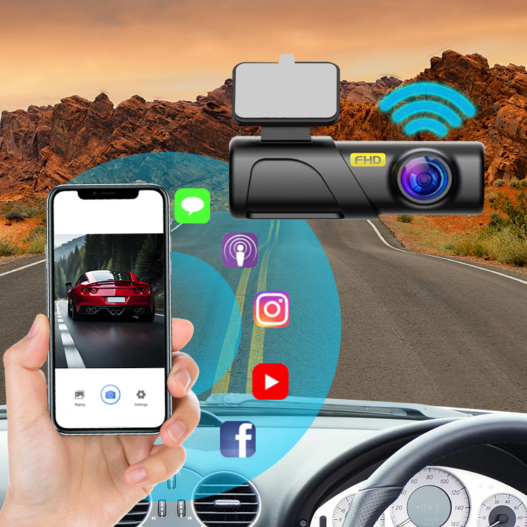 130 Degree Wide Angle Dash Cam Night Vision Dash Cam Car DVR Black Box