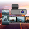 130° 1296P Video Record 1.47" IPS Screen 256G WIFI DVR 24H Parking Monitoring Vehicle Black Box 