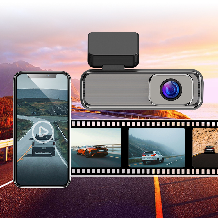130° 1296P Video Record 1.47" IPS Screen 256G WIFI DVR 24H Parking Monitoring Vehicle Black Box 
