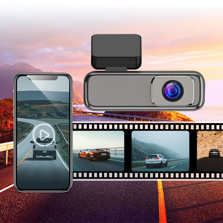 WIFI 2K+1080P Dual Channel Car Video Recorder 1.47 Inch IPS Screen Camera DVR Dashcam