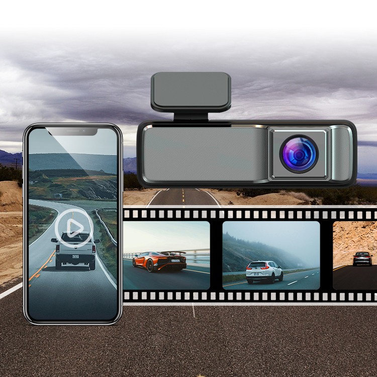 2K 256G Car Dash Camera Wifi Black Box With 24 Hours Parking Monitoring 