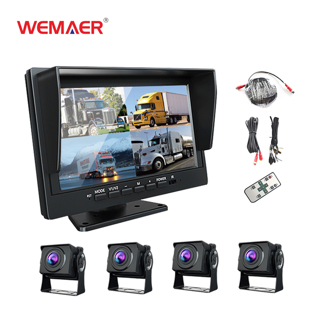 4 Way Parking Assist System Truck Camera