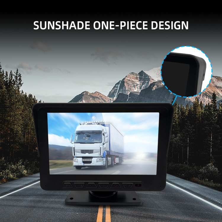 Trucks Monitor with 1080P/720P Reverse Camera System