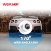 CVBS White Metal Night Vision Rearview Camera