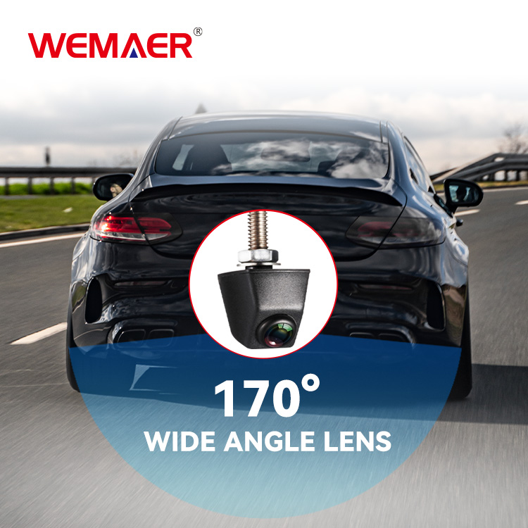 AHD Universal Black Wide-Angle Waterproof Reversing Camera
