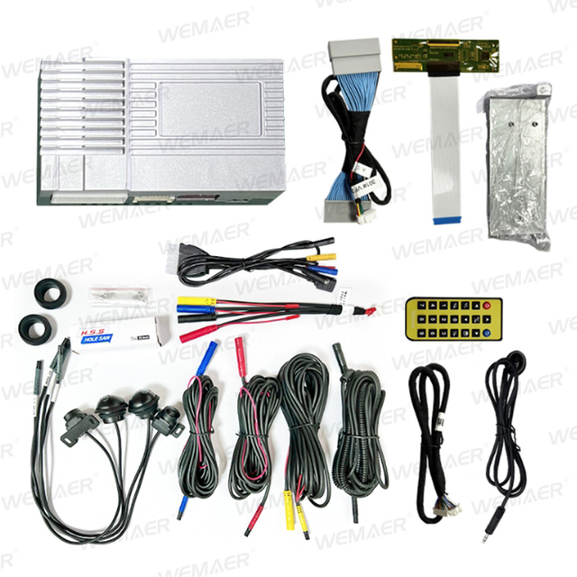 Professional-Grade 360° Surround View Camera System with Integrated Decoder for VinFast Limo Green Vehicles