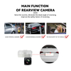 Cvbs Security Waterproof Backup Camera For Toyota