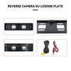 AHD Black EU License Plate Car Reverse Camera
