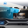 AI 2 Side Rear View Mirror Camera Car Monitor BSD System