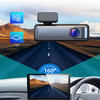WiFi Dash Cam For Cars Black Box 1296P 160 Degree Video Recorder Camera