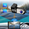 1080P Dash Cam 24 Hours Parking Monitor Wifi APP Control Car Driving Video Recorder With 128G Memory