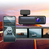 Wifi 2K + 1K Car DVR Dash Cam Dual Lens Rear View Video Recorder Support 256GB