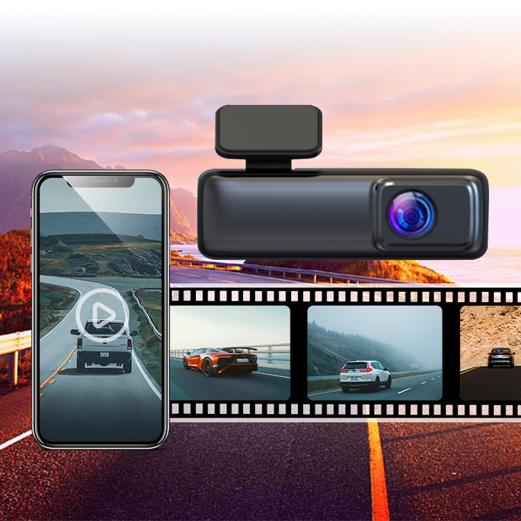 Wifi 2K + 1K Car DVR Dash Cam Dual Lens Rear View Video Recorder Support 256GB