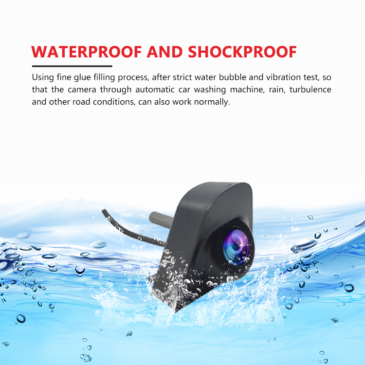 Parking Waterproof Blind Spot Monitor Front Camera