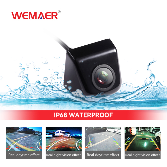 CVBS Universal Black Led Shockproof Rear-view Camera