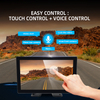 4 Ways Camera Quad Split Screen Monitor BSD Blind Spot Pedestrian Monitoring System