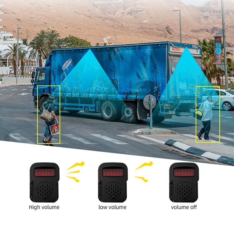 10.36" 4 Channel Car BSD AI ADAS Recorder Monitor With 4 Cameras For Truck/Bus 