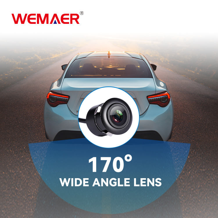 CVBS IR Metal LED Waterproof Rear Camera